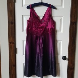 NWT Pink and Purple Ann Taylor Dress